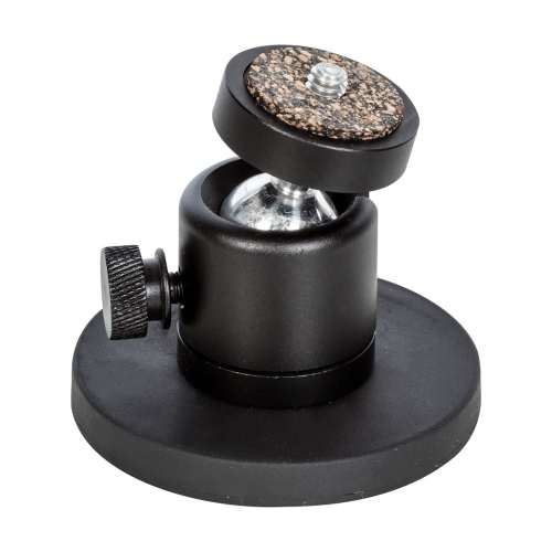 Universeller Magnethalter mit Kugelgelenk Ø 66 mm für den Einsatz mit  Kameras und Handys 1/4 Gewinde